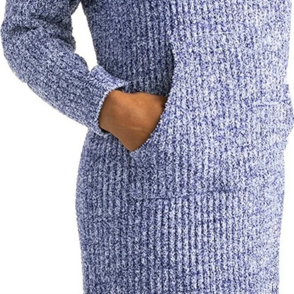 NWT Softies Marshmallow Slouch Turtleneck LoungerSize S|M In Navy - Picture 3 of 6